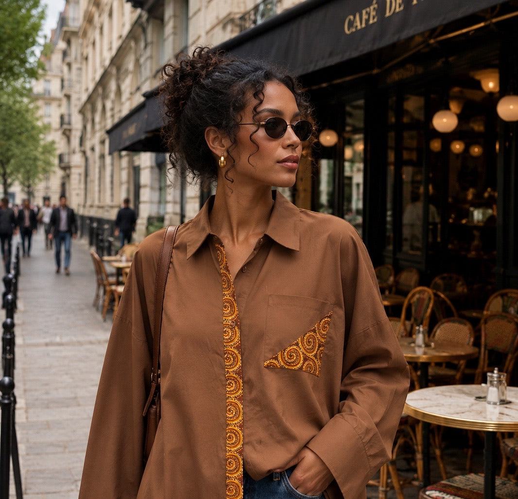 Chemise Sable Héritage